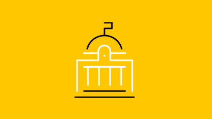 icône d'un bâtiment gouvernemental